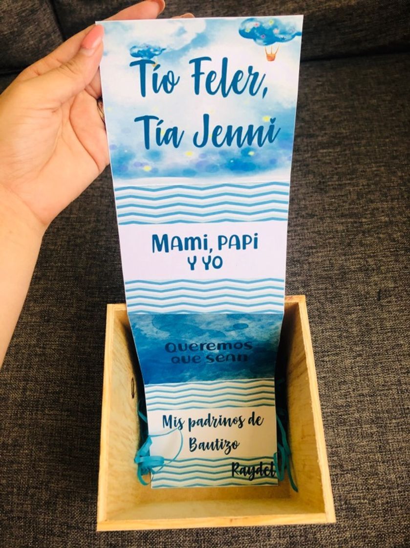 Producto Caja para padrinos 💕