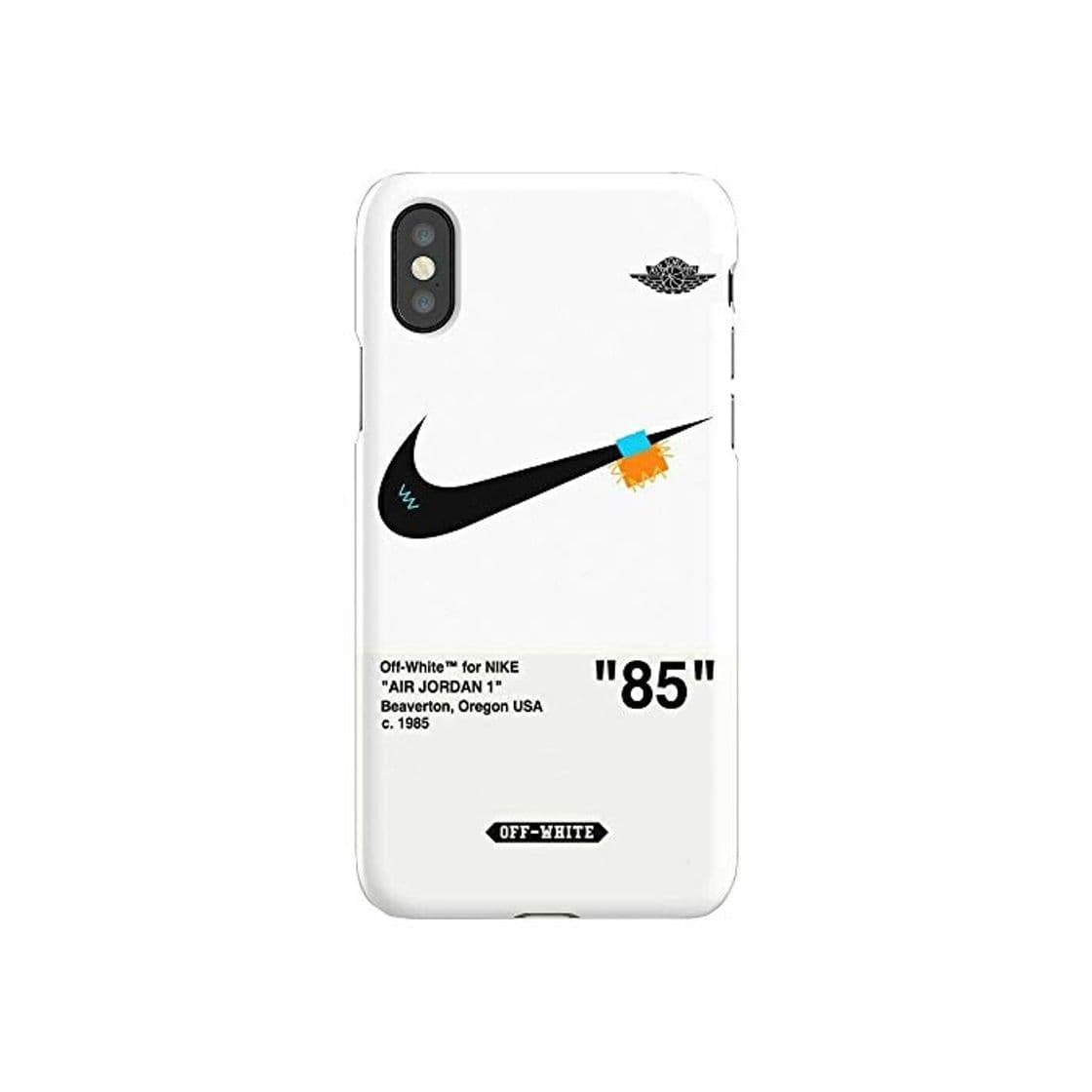 Product VIDALIBRE JUstJUnto Funda iPhone/Carcasa iPhone, Impresión de Marca Deportivo, Diseño de Zapatillas