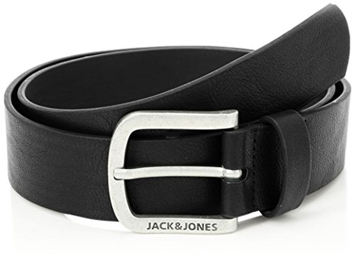 Product JACK & JONES Jacharry Belt Noos Cinturón, Negro