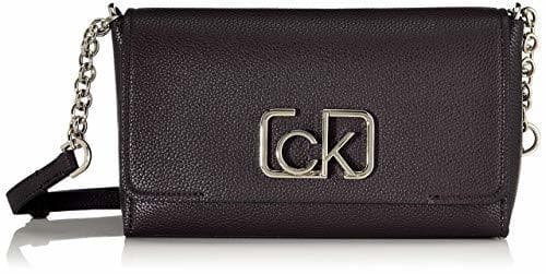 Product Calvin Klein - Ck Cast Flap Xbody, Bolsos bandolera Mujer, Negro