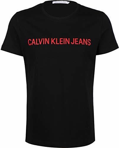 Product Calvin Klein Jeans T-shirt uomo institutional logo color j30j307856 xxl negro