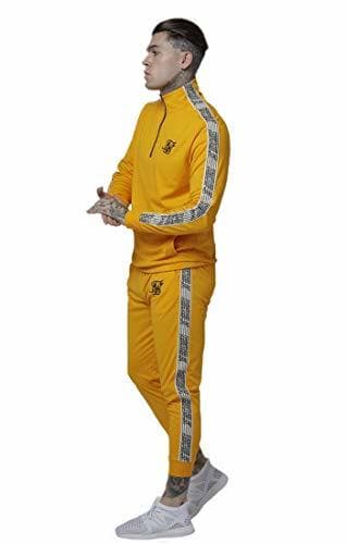 Product Sik Silk Pantalón Chándal Amarillo Fit Ajustado Hombre