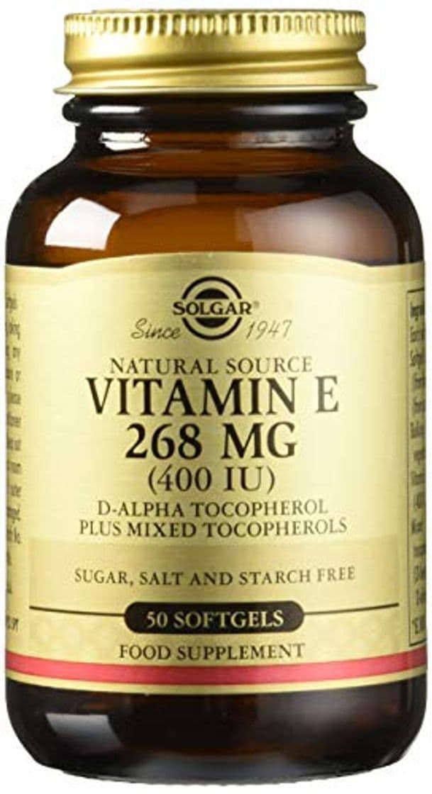 Place Solgar Vitamina E 268 mg