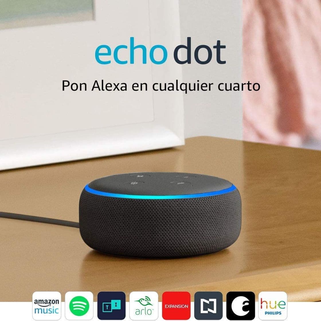 Moda Echo Dot (3ra generación) - Bocina inteligente con Alexa