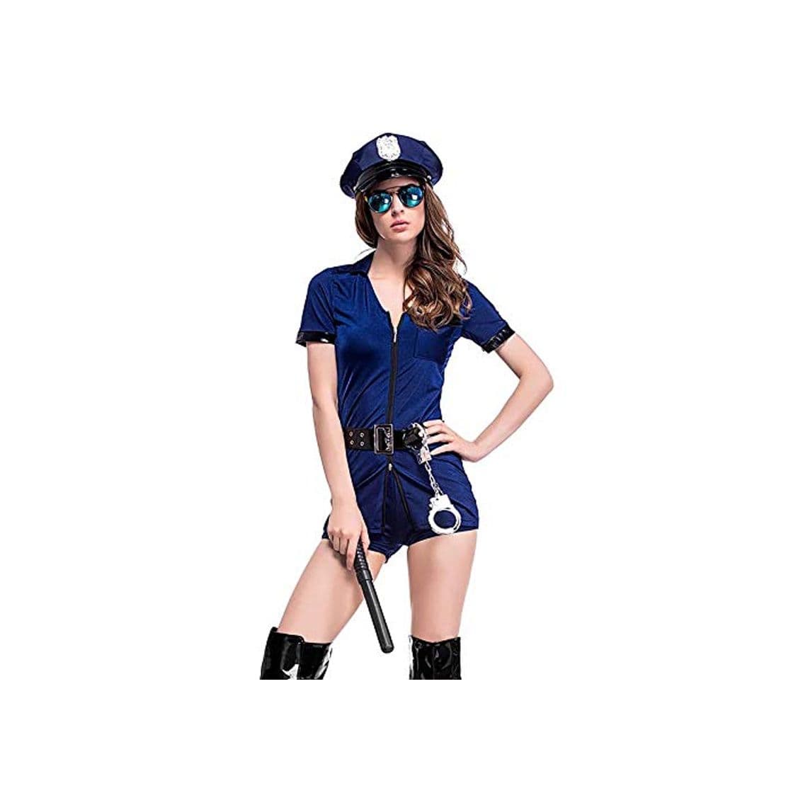 Producto thematys Sexy Disfraz de Oficial de policía de 5 Piezas Conjunto de