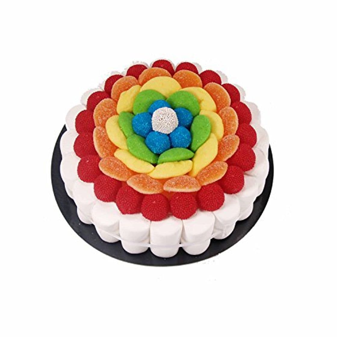 Producto Tarta de golosinas -Rainbow 22 cm