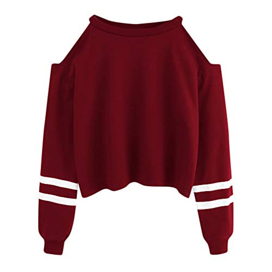 Moda Sudaderas Sin Capucha Corta Tumblr Deporte Primavera Invierno para Mujer SUNNSEAN Camisetas Manga Largas Adolescentes Chicas Suéter Hoodie Hueco Tops Estampado Alfabeto Rebajas Talla Grande