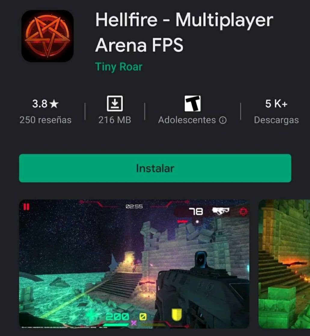 App Hellfire - Multiplayer Arena FPS 