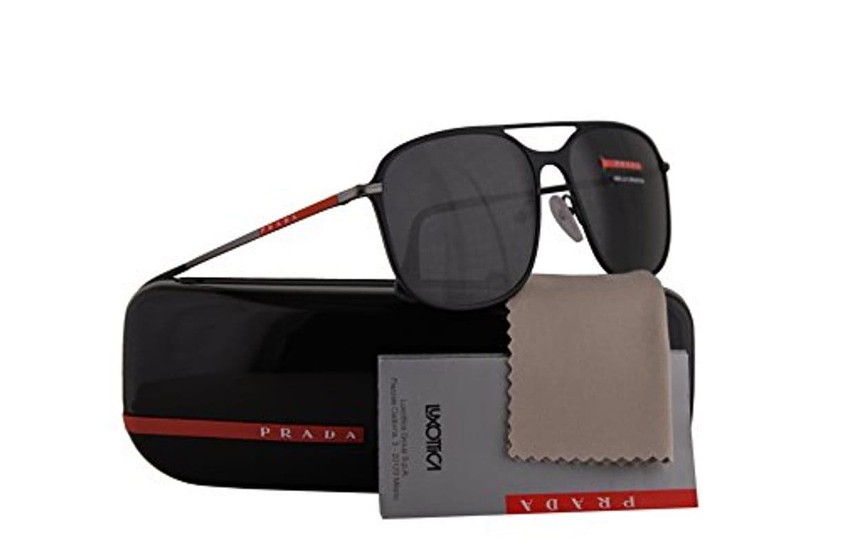 Fashion Prada PS53TS gafas de sol de bronce de cañón de goma de