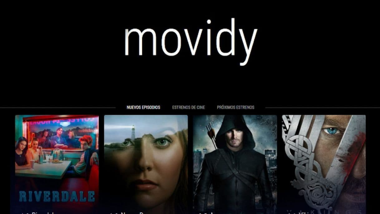 App Movidy • Ver Series y Películas Online Sin Publicidad 