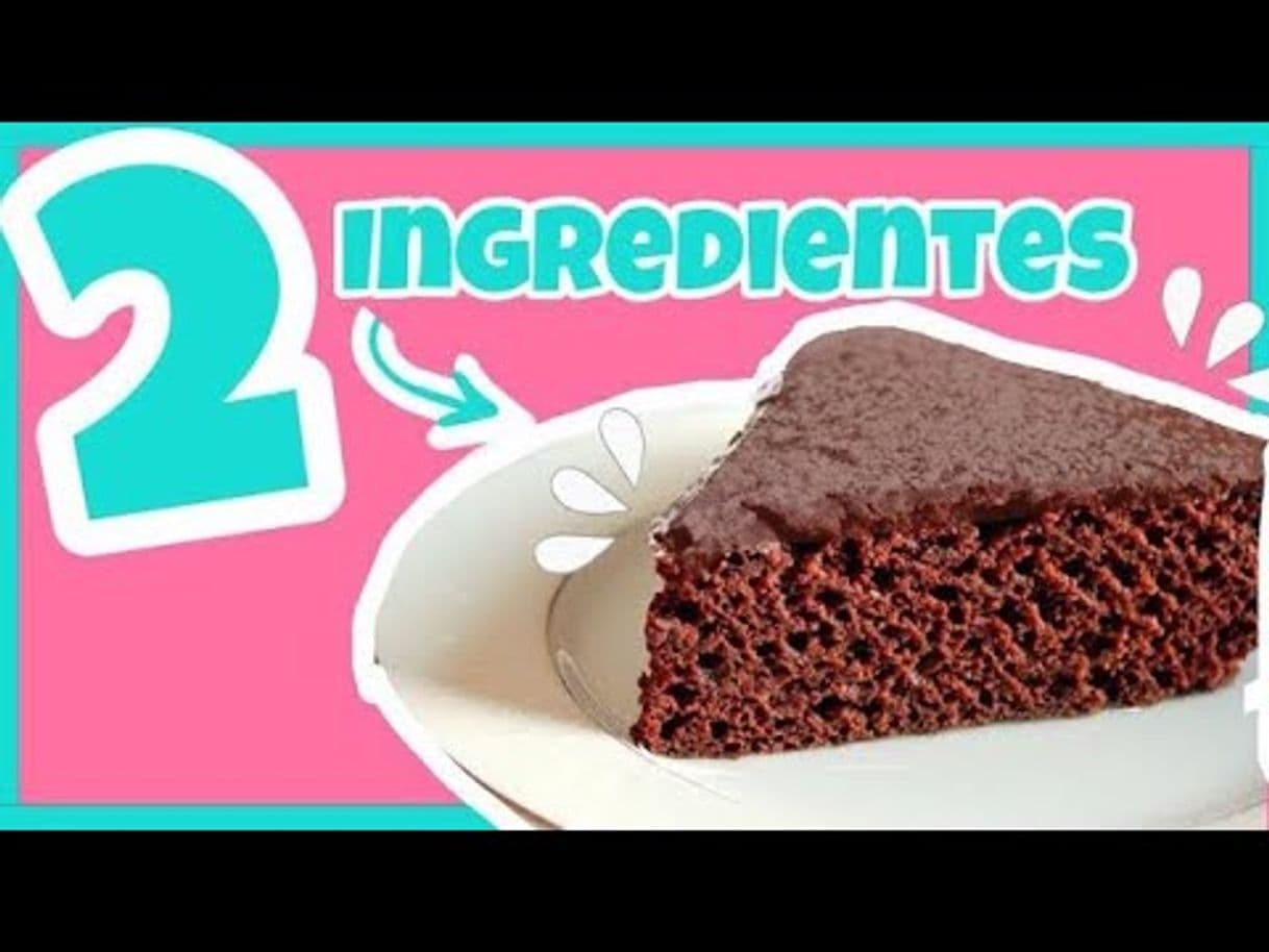 Fashion PASTEL de CHOCOLATE con sólo 2 INGREDIENTES