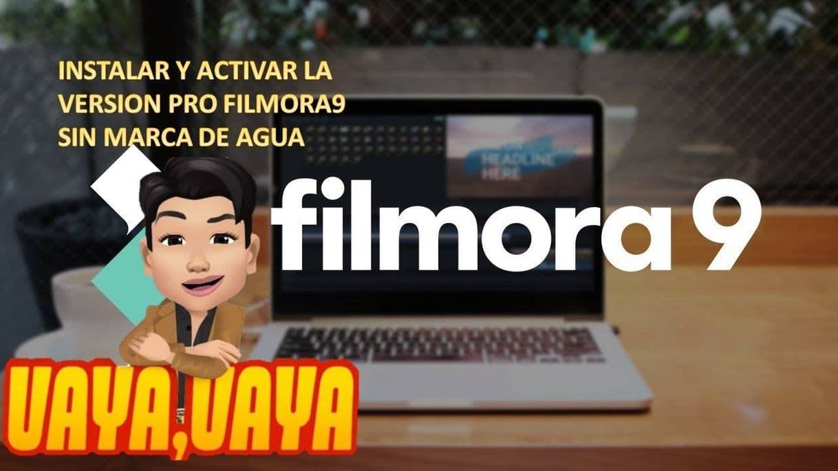 Película Filmora9 instalación y activación FULL premium