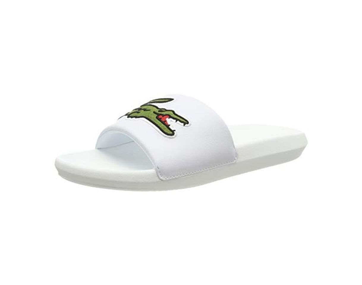 Moda Lacoste Croco Slide 319 4 US CMA, Sandalias de Punta Descubierta para