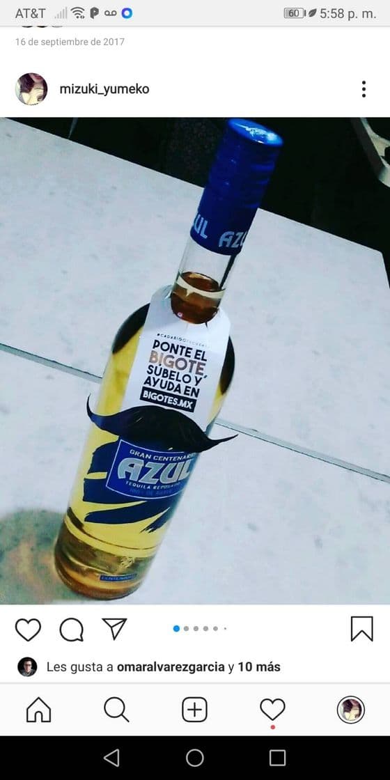 Moda Tequila azul