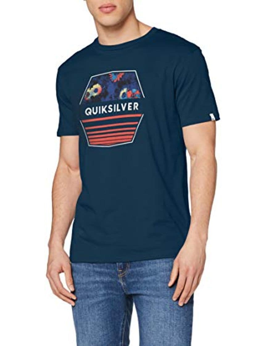 Fashion Quiksilver Drift Away - Camiseta para Hombre Screen tee