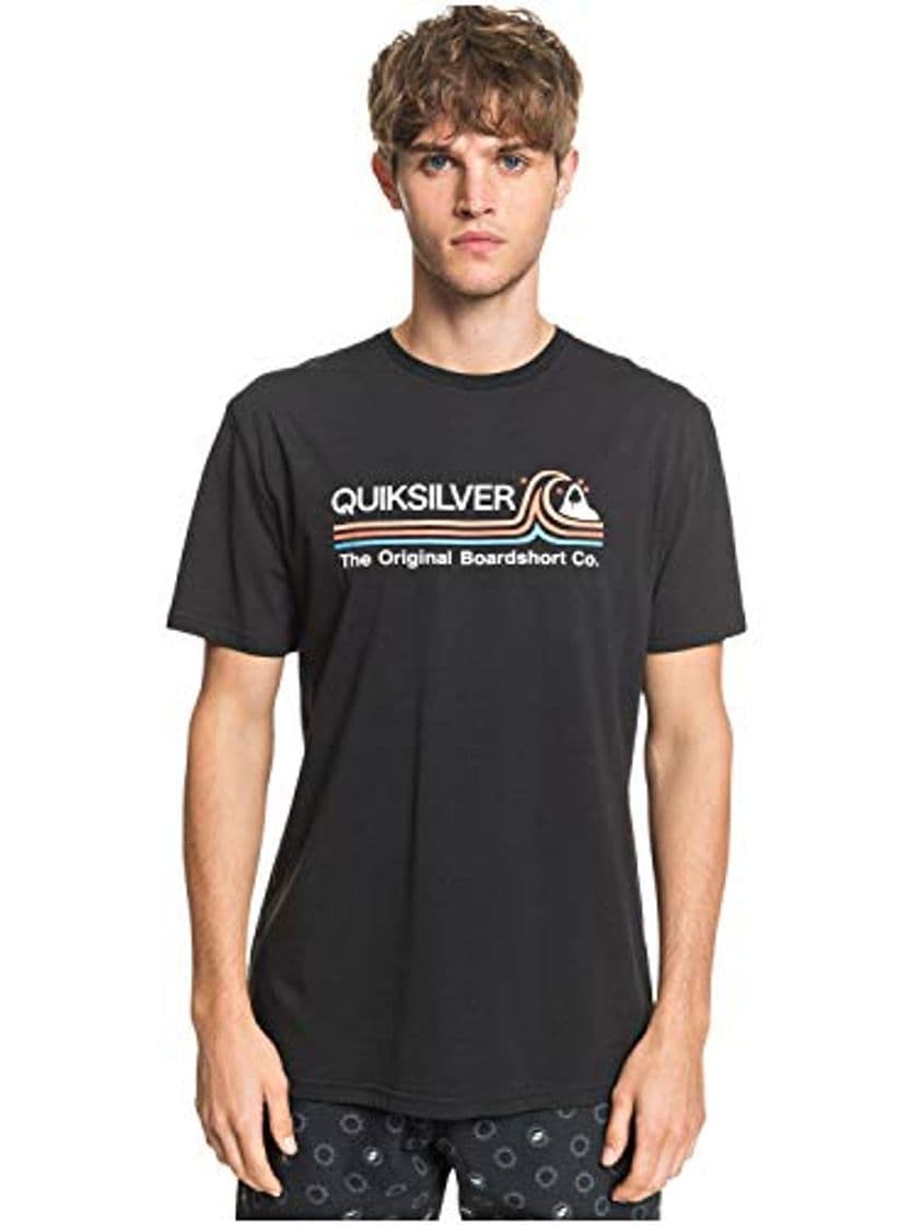 Fashion Quiksilver Stone Cold Classic - Camiseta para Hombre Screen tee