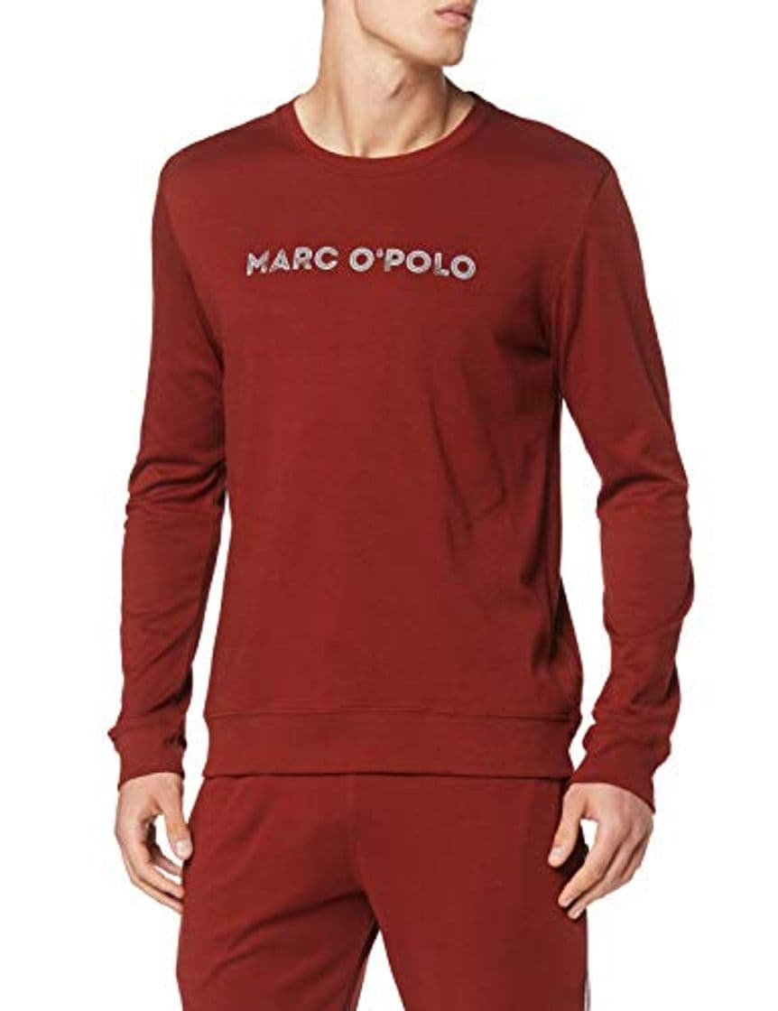 Fashion Marc O’Polo Body & Beach Mix M-Shirt LS Crew-Neck Top de Pijama,