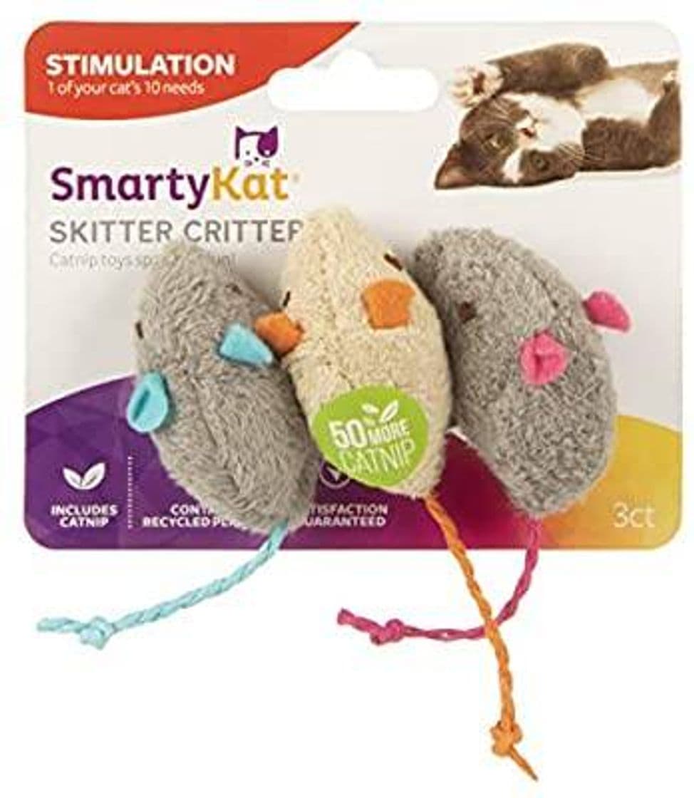 Moda SmartyKat Catnip Juguetes para Gatos