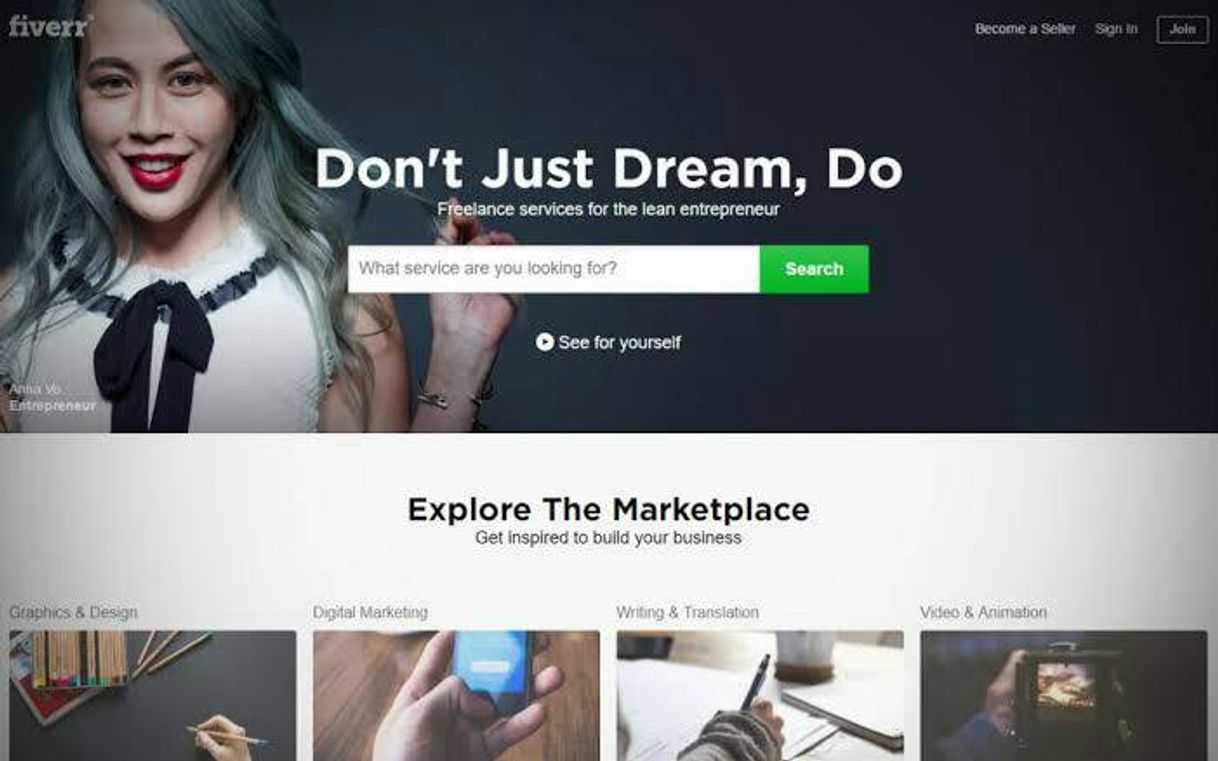 App Fiverr-Freelance Services Marketplace