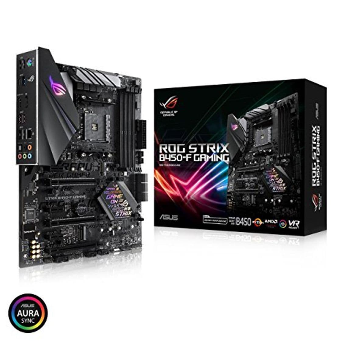 Electrónica ASUS PB AM4 ROG Strix B450-F Gaming ATX