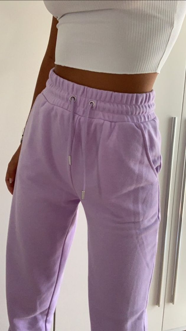 Fashion Pantalón jogger lila