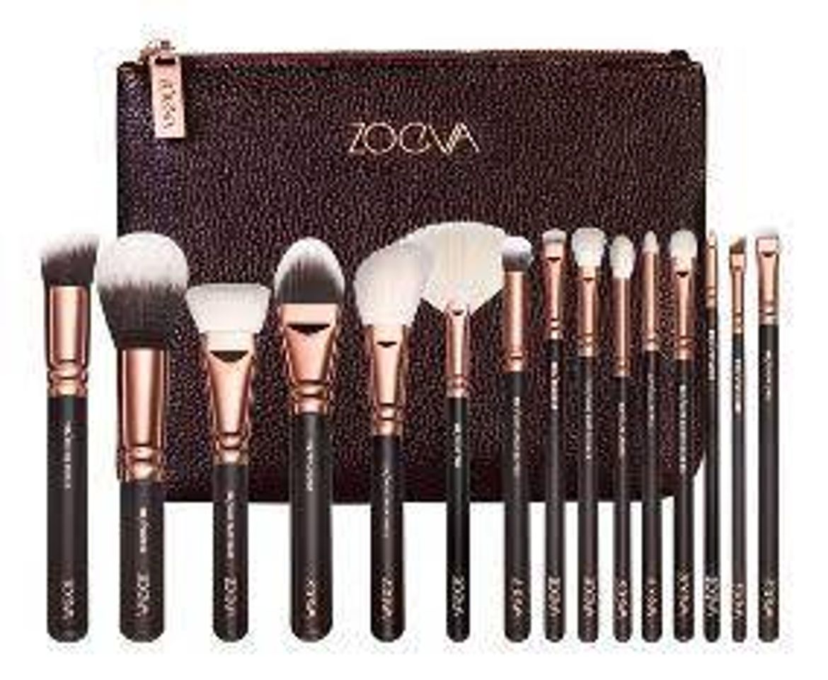 Producto Kit de Brochas Maquillaje 8 Piezas Anjou Cerdas de Fibra Sintética Suave