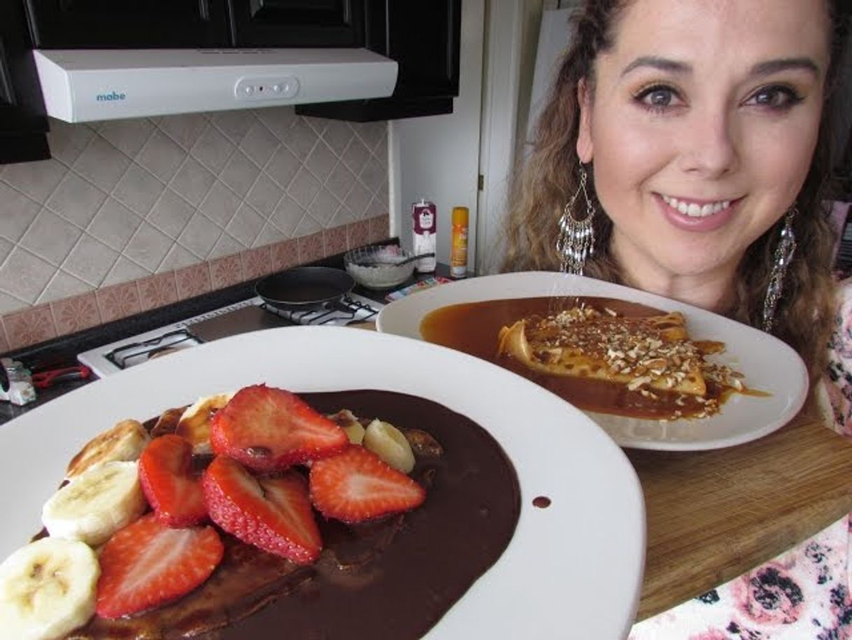 Fashion CREPAS DE NUTELLA Y CAJETA - YouTube