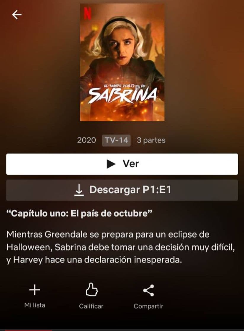 Serie Chilling Adventures of Sabrina