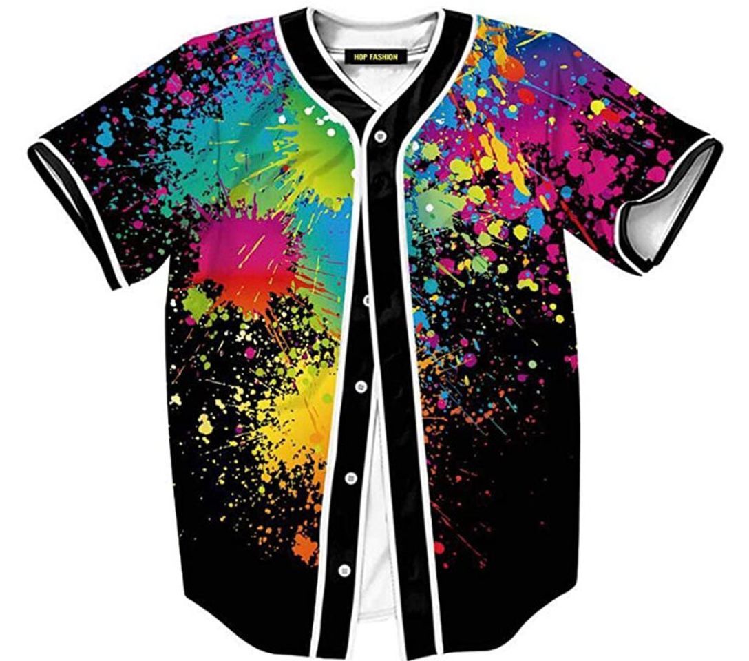 Moda Camiseta de béisbol