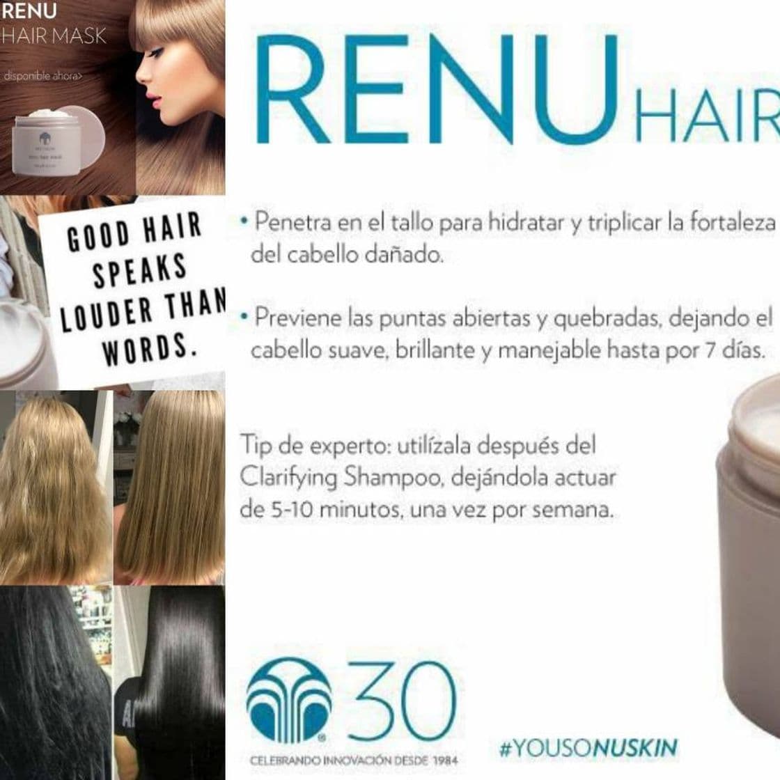 Product RENU hair mask