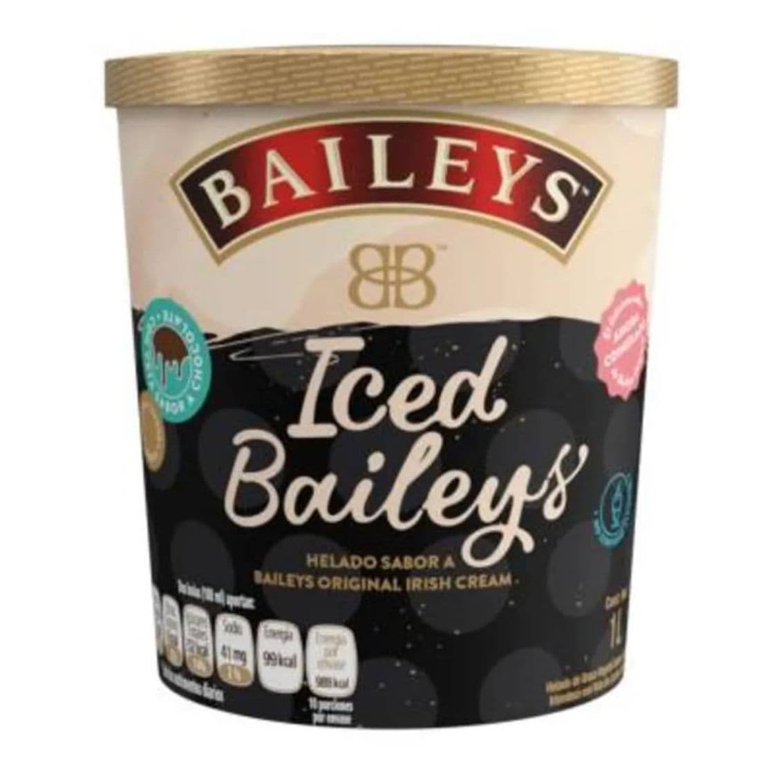 Moda Helado Baileys sabor licor de crema irlandesa