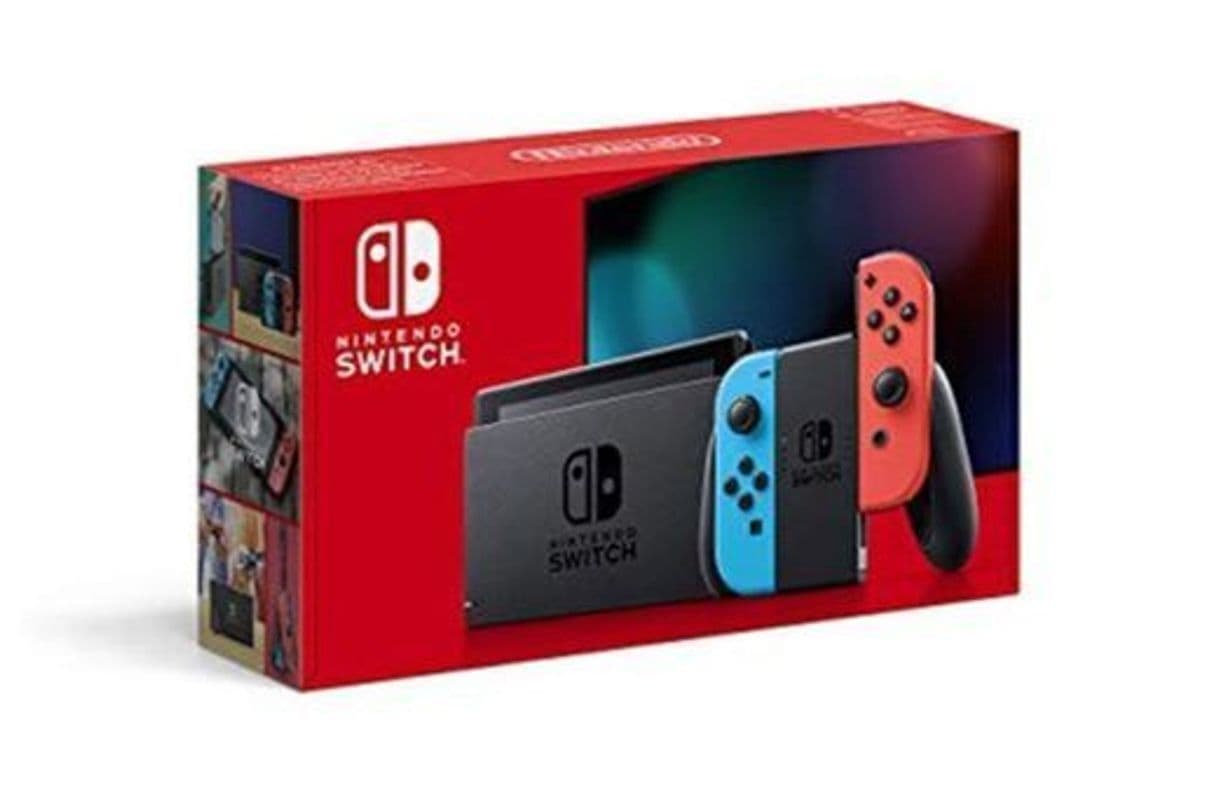 Electrónica Nintendo Switch - Consola color Azul Neón/Rojo Neón