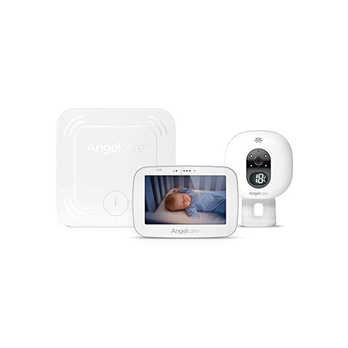 Product Angelcare AC527 - Babyphone con sensor de movimiento y cámara inalámbrica con