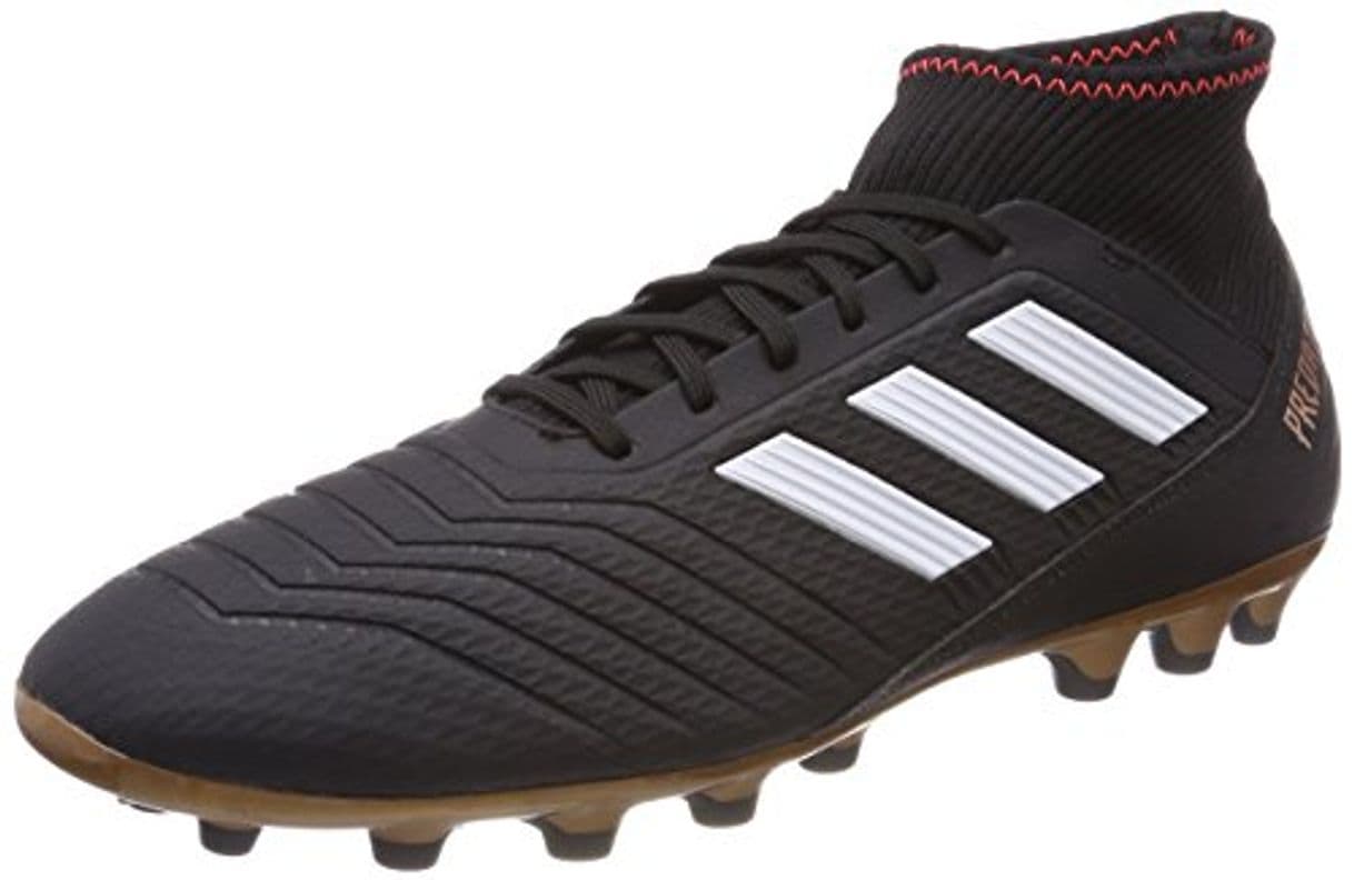 Moda Adidas Predator 18.3 AG, Botas de fútbol para Hombre, Negro