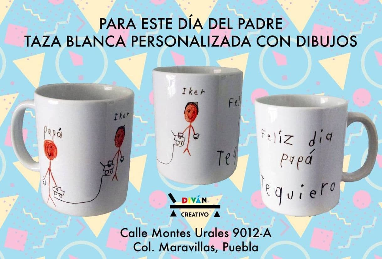 Fashion Taza personalizada con dibujos de los niños.