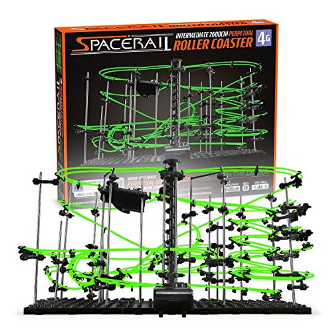 Producto SpaceRail Glow In The Dark - Montaña rusa de movimiento perpetuo