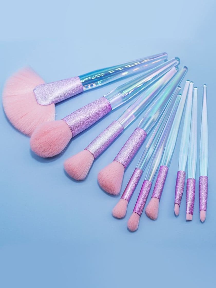 Moda Set de 10 brochas para maquillaje💗