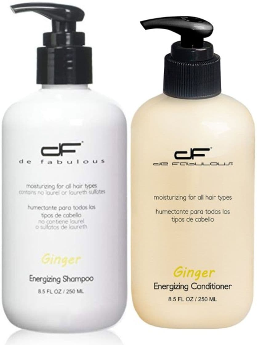 Moda De Fabulous Shampoo and Conditioner Ginger Set 