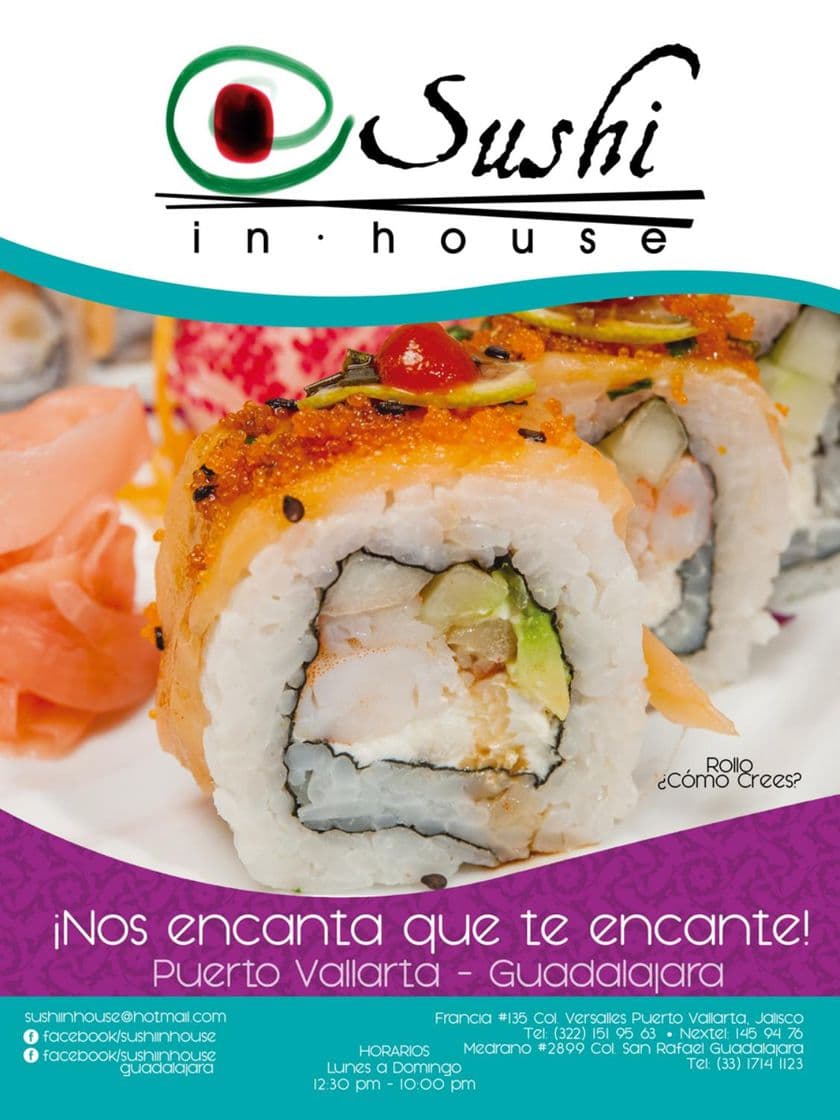 Restaurantes Sushi In House