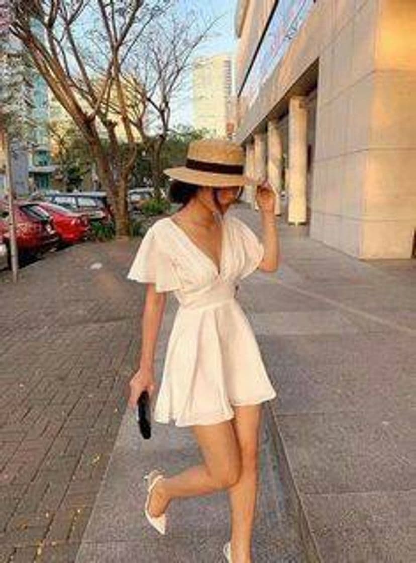 Fashion Vestido simples 