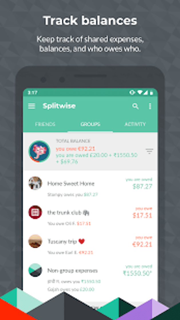 App Splitwise