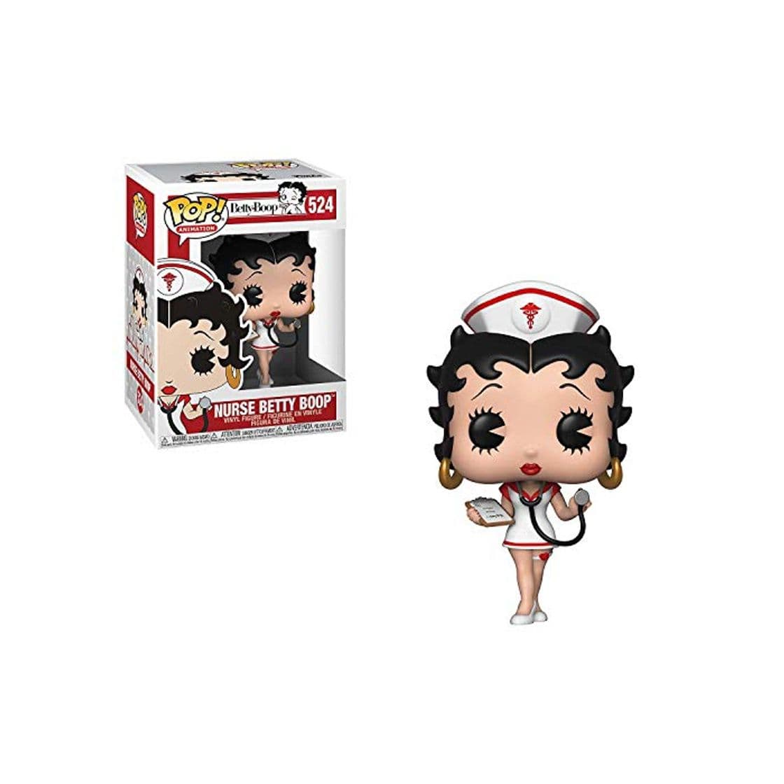 Game Funko- Pop Vinyl: Animation: Betty Boop: Nurse Figura de vinilo - coleccionable,