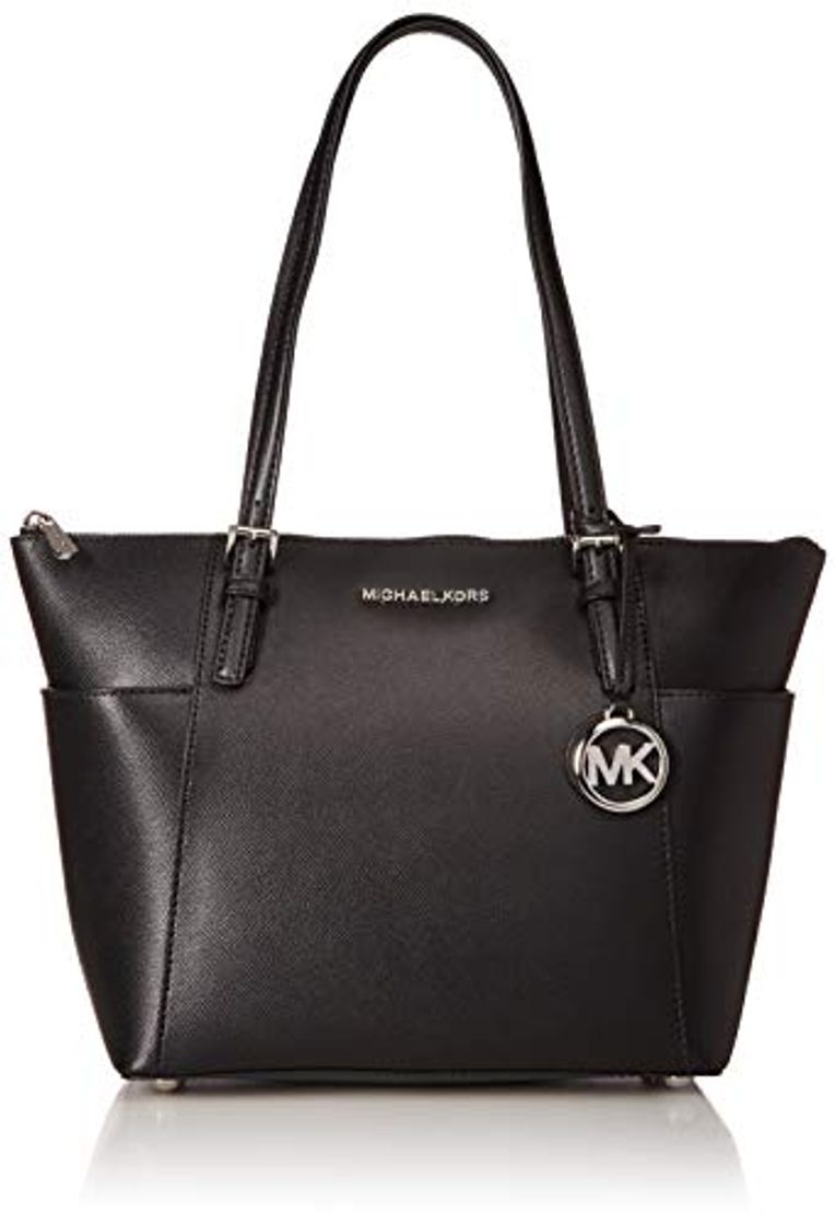 Moda Michael Kors Jet Set Item, Bolso Totes para Mujer, Negro