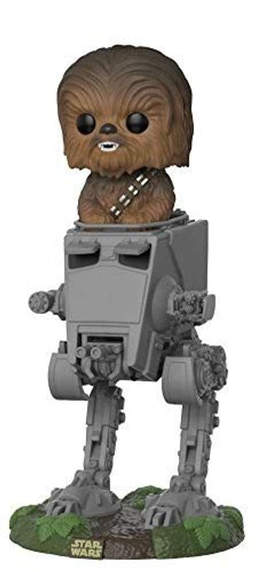 Game FunKo - Pop! Deluxe: Star Wars: AT-ST w/Chewbacca,, Standard