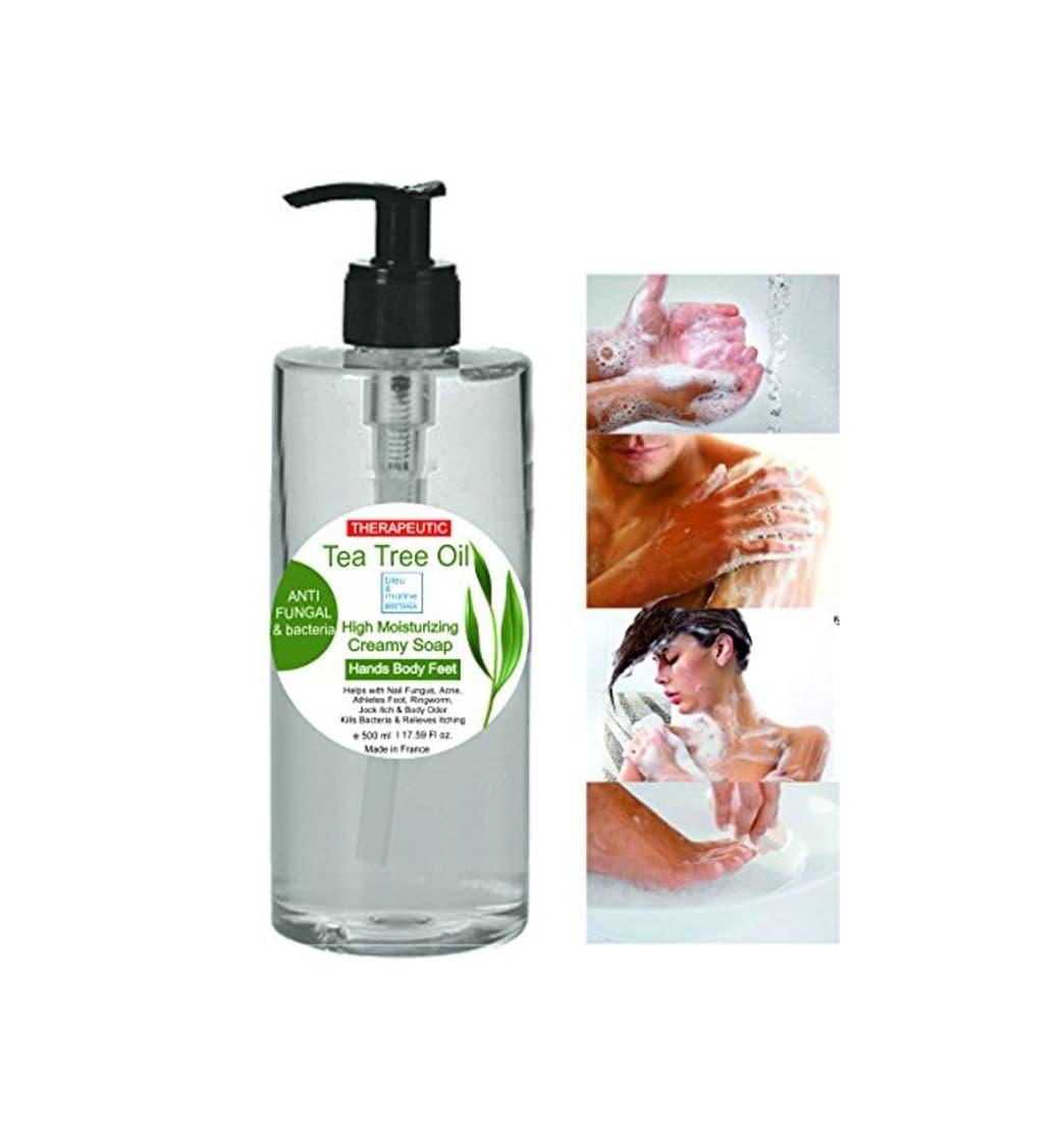 Producto Gel desinfectante antibacteriano Jabón Ultra Hidratante Terapéutico con Aceite de Árbol de