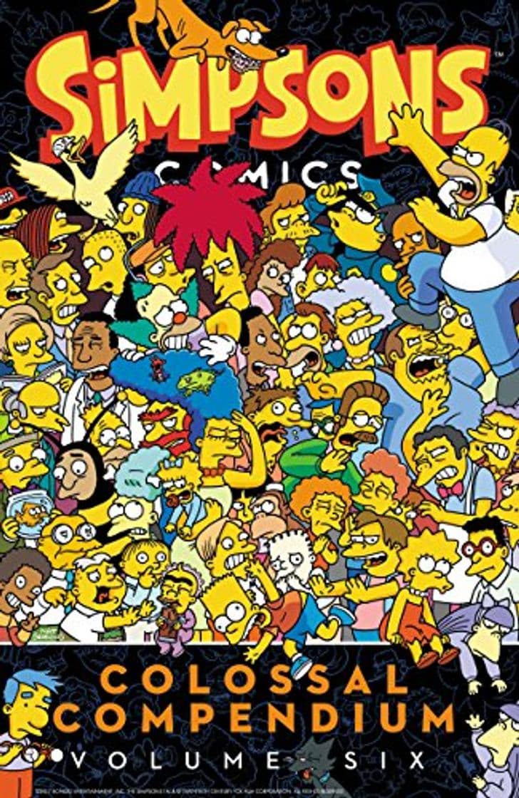 Libro Simpsons Comics Colossal Compendium Volume 6