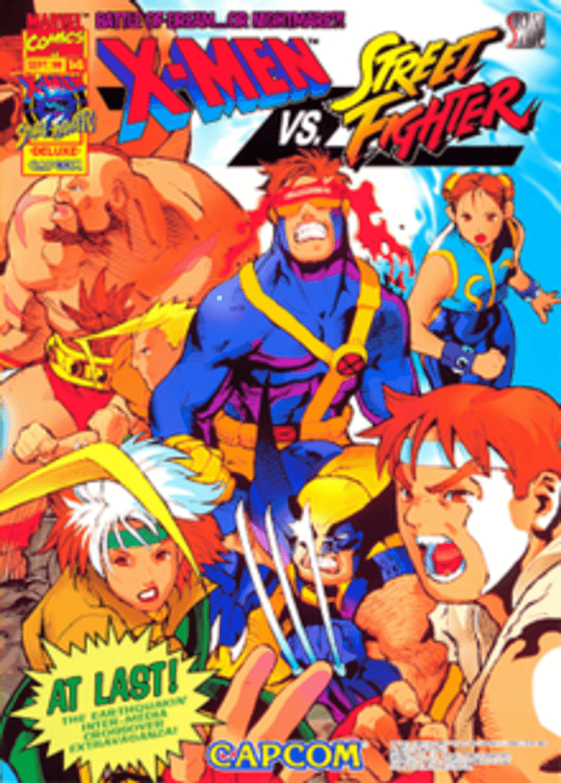 Videojuegos X-men vs. Street Fighter