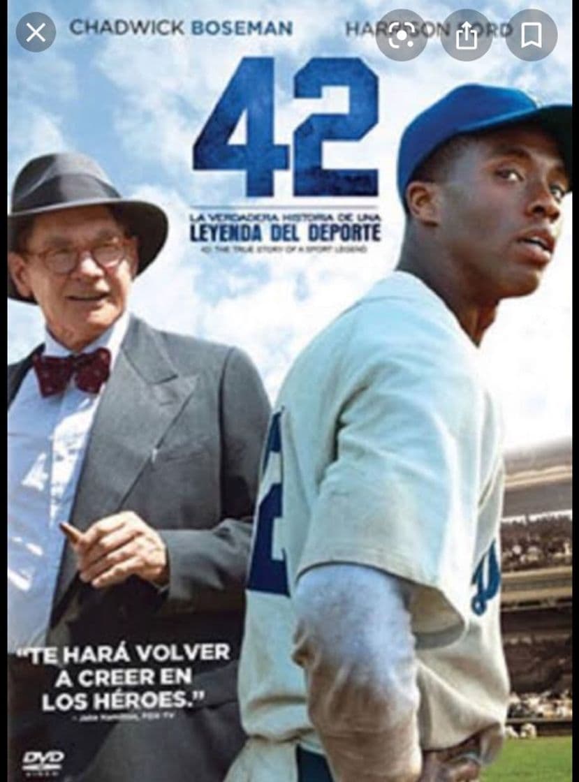 Película 42 La verdadera historia de una leyenda del deporte 