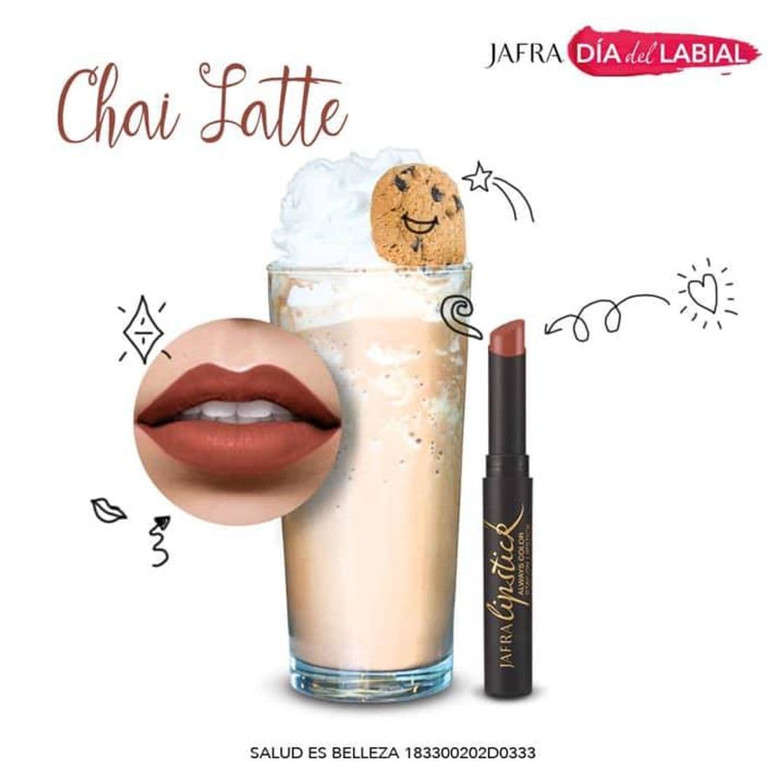 Moda Chay latte labial jafra ❤️