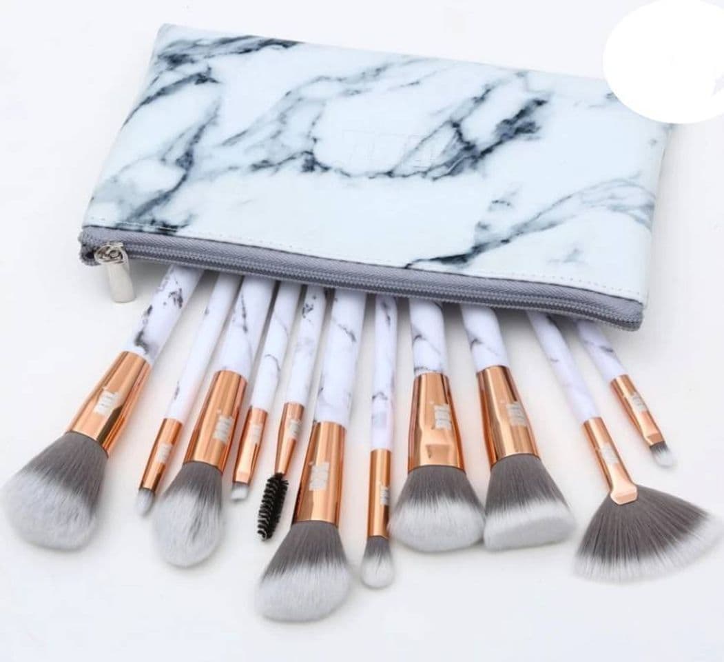 Producto Luxury Marble Bag & Brush Set

